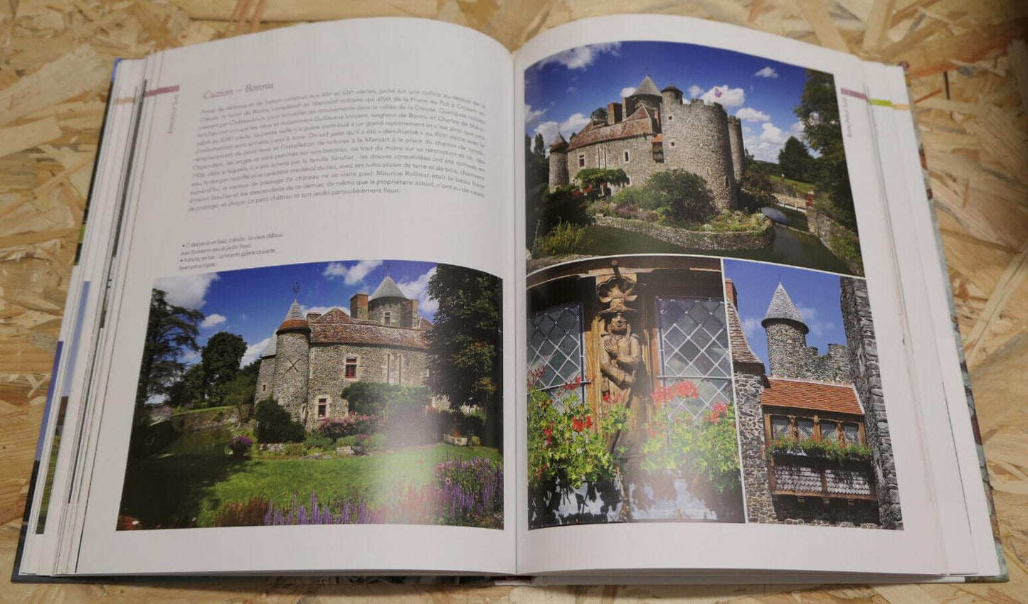 CHATEAUX & EDIFICES REMARQUABLES DE L'INDRE / ARCHITECTURE PATRIMOINE MONUMENTS