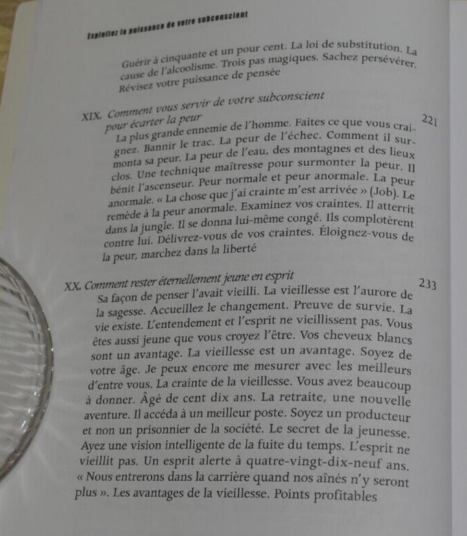 EXPLOITEZ LA PUISSANCE DE VOTRE SUBCONSCIENT / DR JOSEPH MURPHY / TCHOU 2018