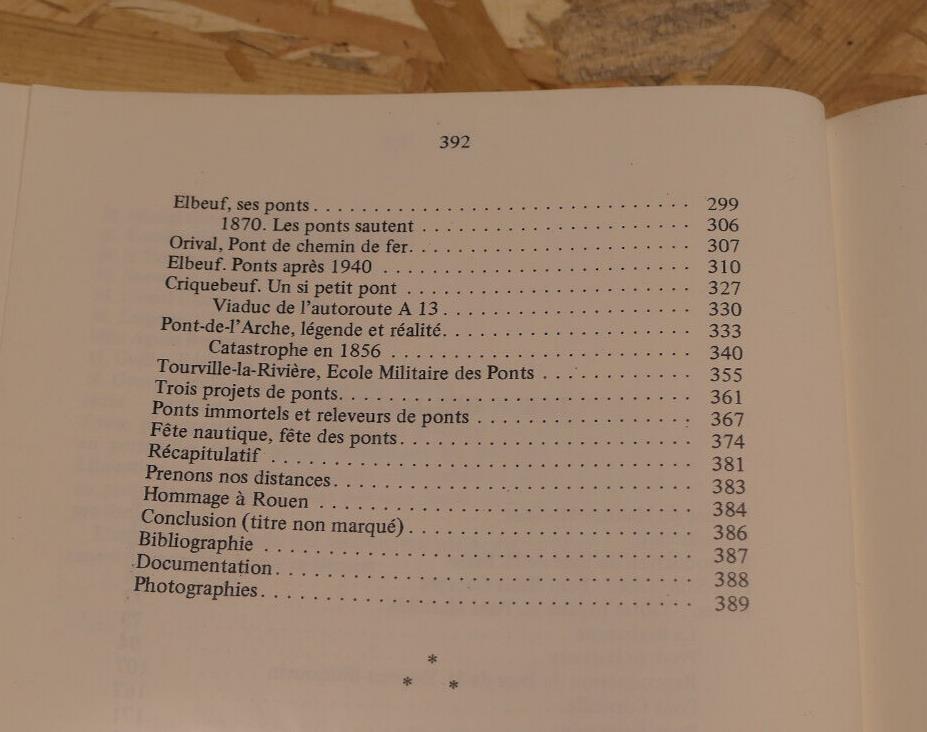 HISTOIRE DES PONTS DE ROUEN ET DE SA REGION / NORMANDIE ARCHITECTURE 1985