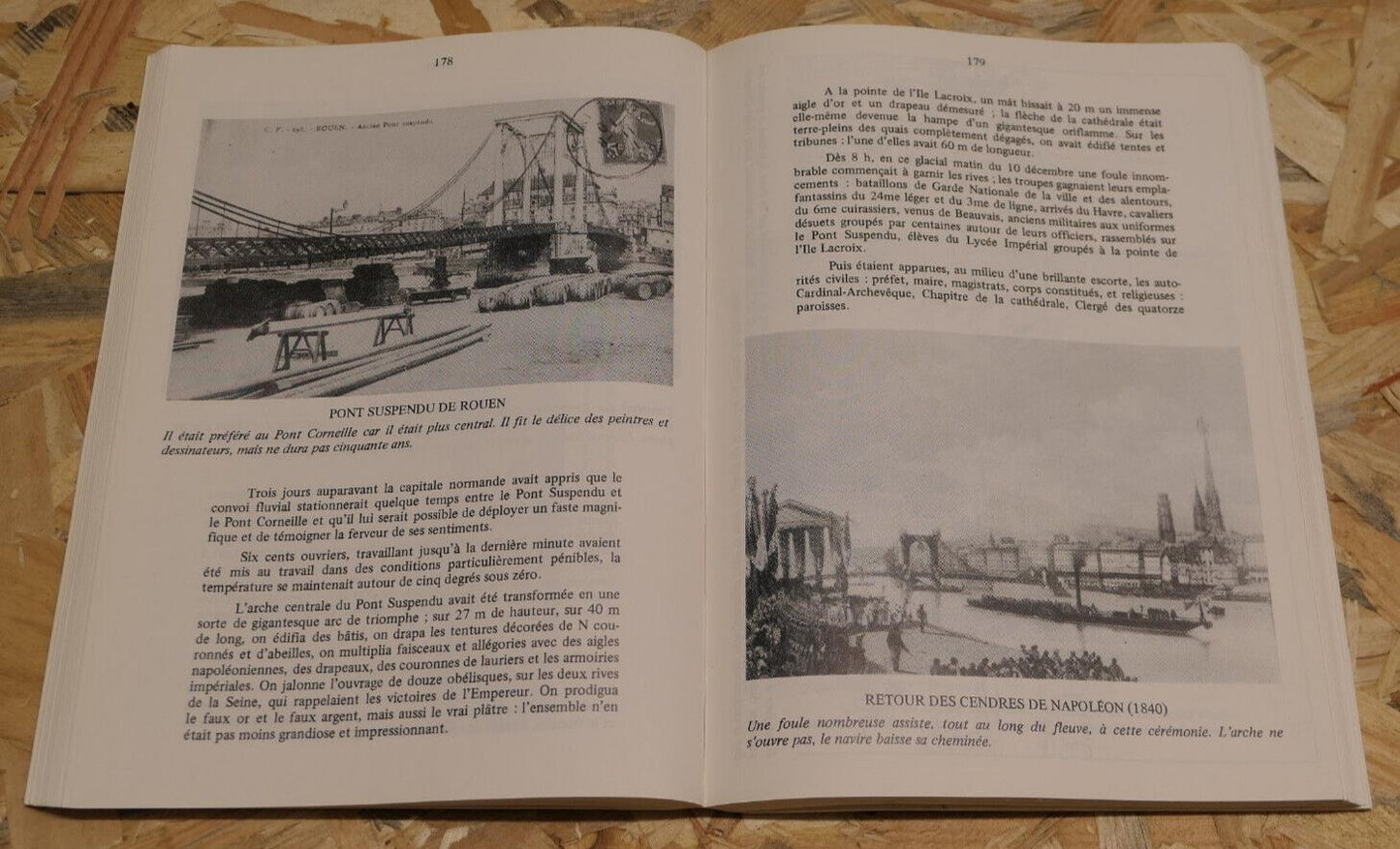 HISTOIRE DES PONTS DE ROUEN ET DE SA REGION / NORMANDIE ARCHITECTURE 1985
