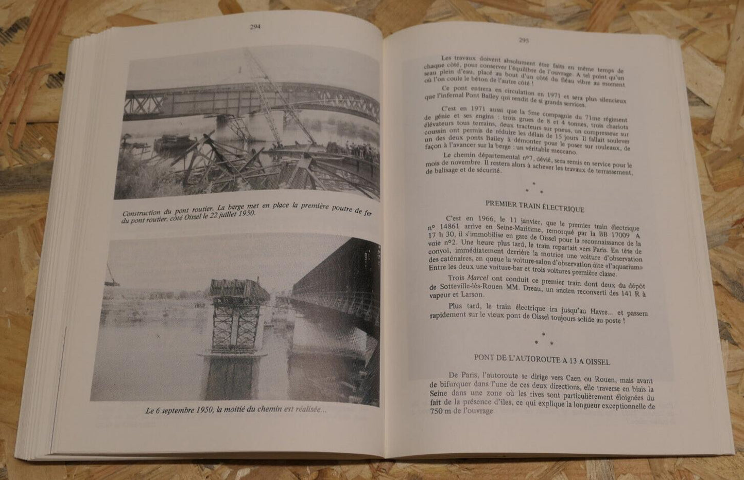 HISTOIRE DES PONTS DE ROUEN ET DE SA REGION / NORMANDIE ARCHITECTURE 1985