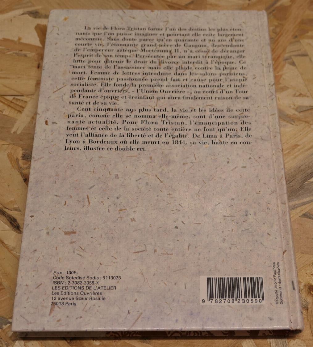 FLORA TRISTAN LA REVOLTE D'UNE PARIA / GERHARD LEO / 1994