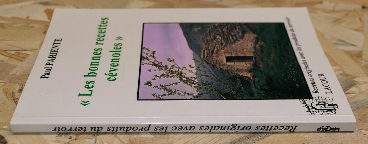 LES BONNES RECETTES CEVENOLES / PAUL PARIENTE / GASTRONOMIE TERROIR CEVENNES