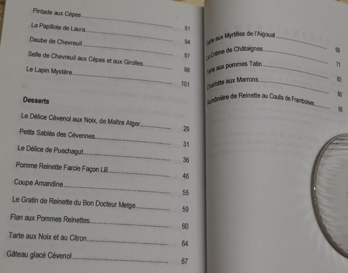 LES BONNES RECETTES CEVENOLES / PAUL PARIENTE / GASTRONOMIE TERROIR CEVENNES