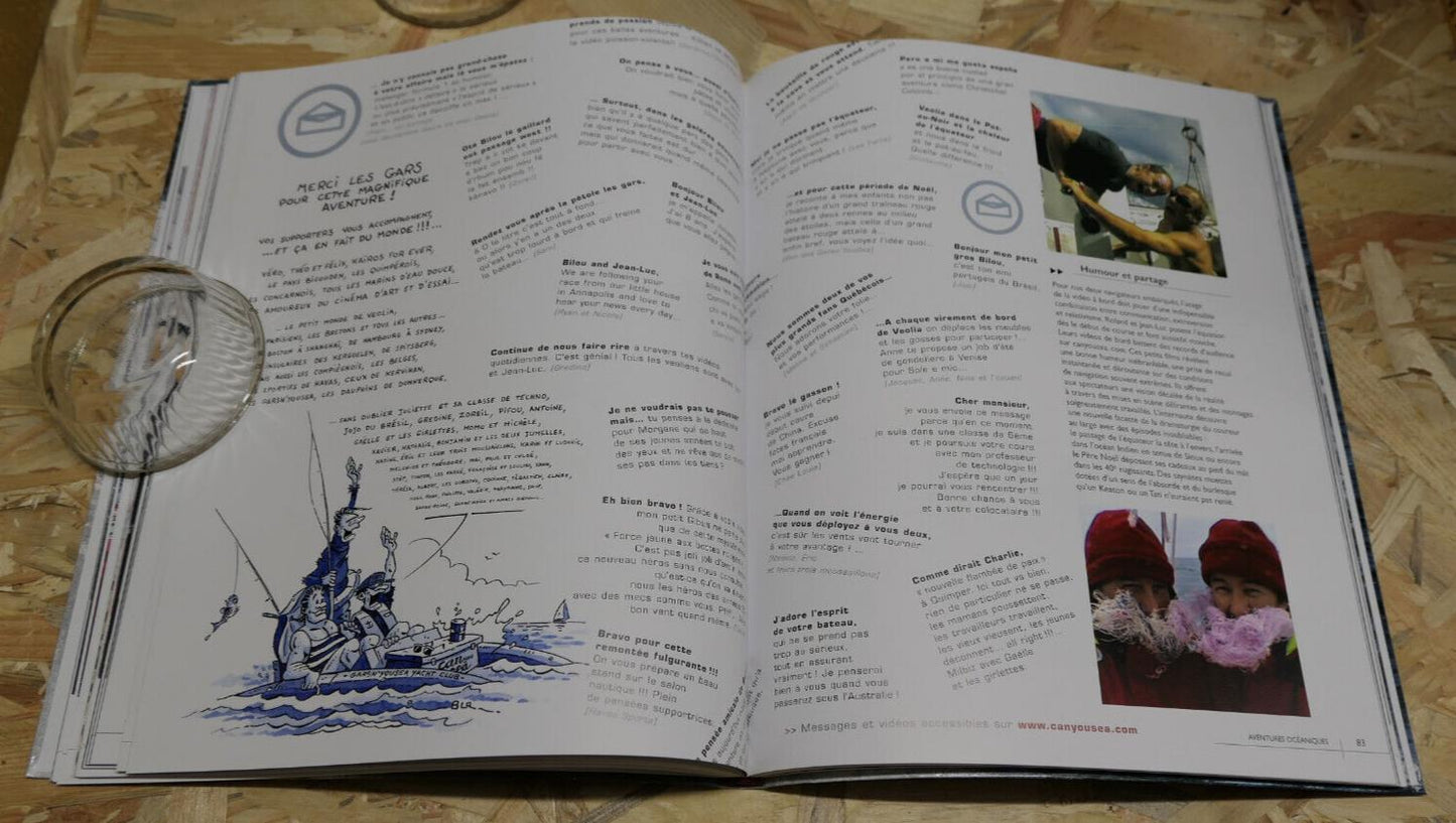 ROLAND JOURDAIN AU SUD LA MER EST BLANCHE / VOYAGE MER MARINE AVENTURE / 2008