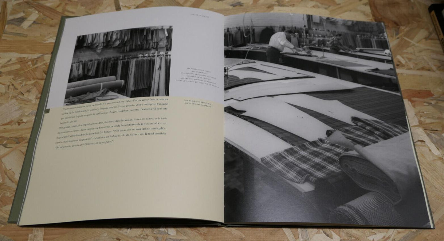 BERNARD ZINS PARIS / MODE TISSUS PANTALONS HISTOIRE PHOTOS