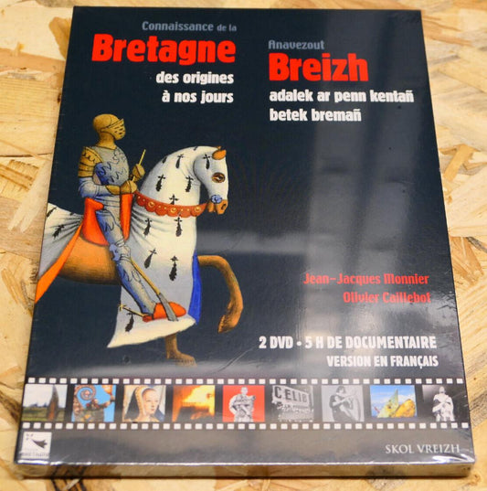 DVD CONNAISSANCE DE LA BRETAGNE DES ORIGINES A NOS JOURS / HISTOIRE SKOL VREIZH