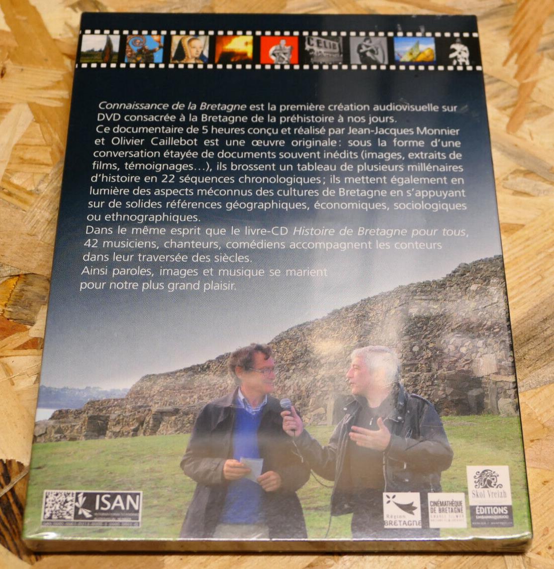DVD CONNAISSANCE DE LA BRETAGNE DES ORIGINES A NOS JOURS / HISTOIRE SKOL VREIZH