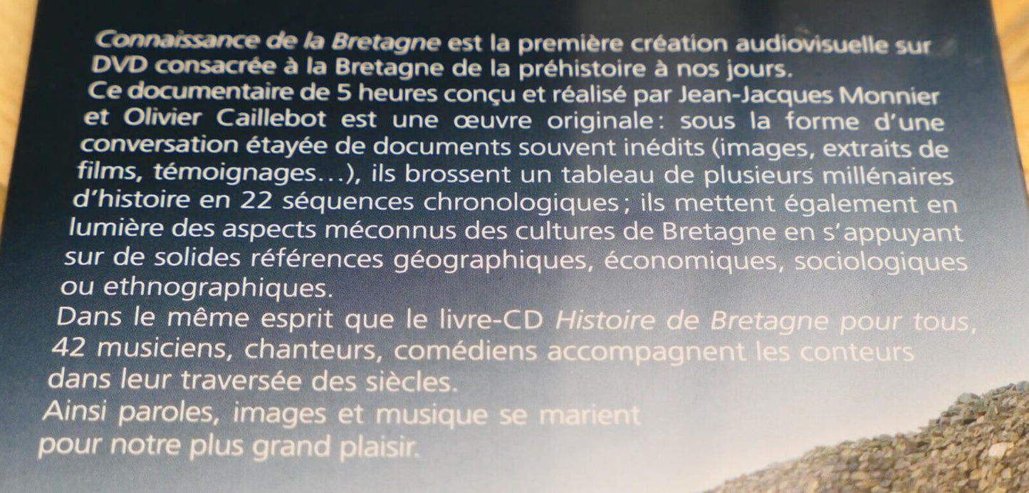 DVD CONNAISSANCE DE LA BRETAGNE DES ORIGINES A NOS JOURS / HISTOIRE SKOL VREIZH