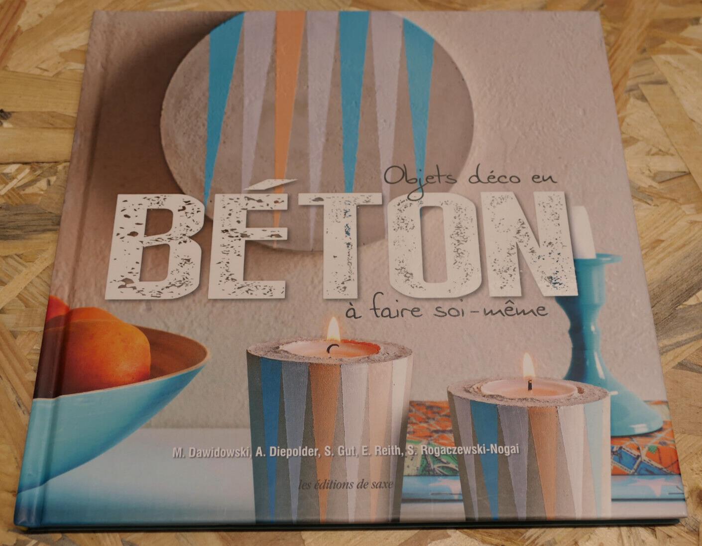 OBJETS DECO EN BETON A FAIRE SOI-MEME / DECORATION DIY GUIDE PHOTOS / 2016