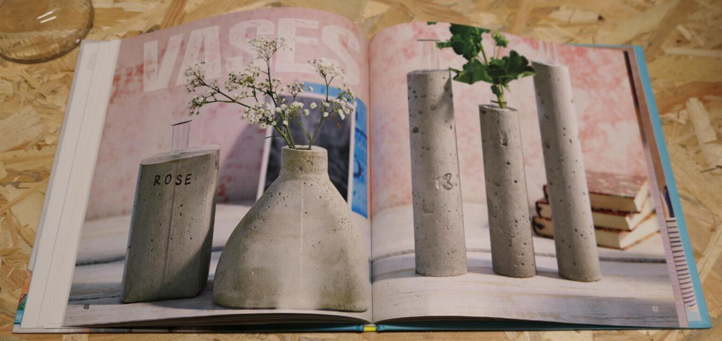 OBJETS DECO EN BETON A FAIRE SOI-MEME / DECORATION DIY GUIDE PHOTOS / 2016