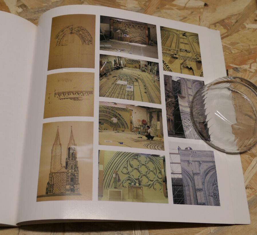 DUFOUR-COPPOLANI EGLISE NOTRE-DAME FRAGMENTS SAINT LO NORMANDIE MANCHE ART 1994