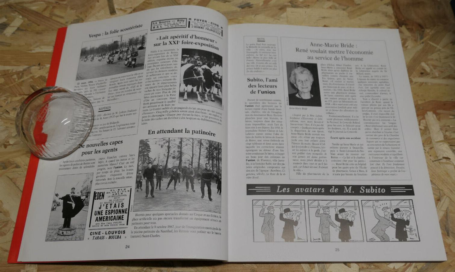 50 ANS DE VIE REMOISE 1950-2000 / HISTOIRE PHOTOS DOCUMENTS ARTICLES REIMS MARNE