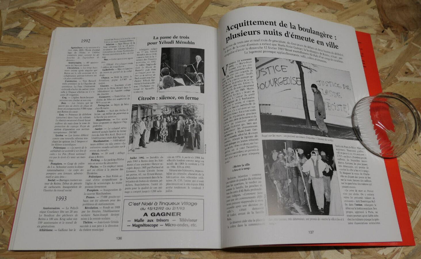 50 ANS DE VIE REMOISE 1950-2000 / HISTOIRE PHOTOS DOCUMENTS ARTICLES REIMS MARNE