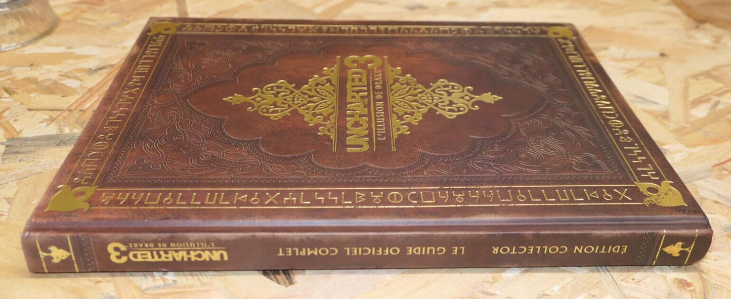 UNCHARTED 3 / L'ILLUSION DE DRAKE / GUIDE OFFICIEL COMPLET FRANCAIS / 2011