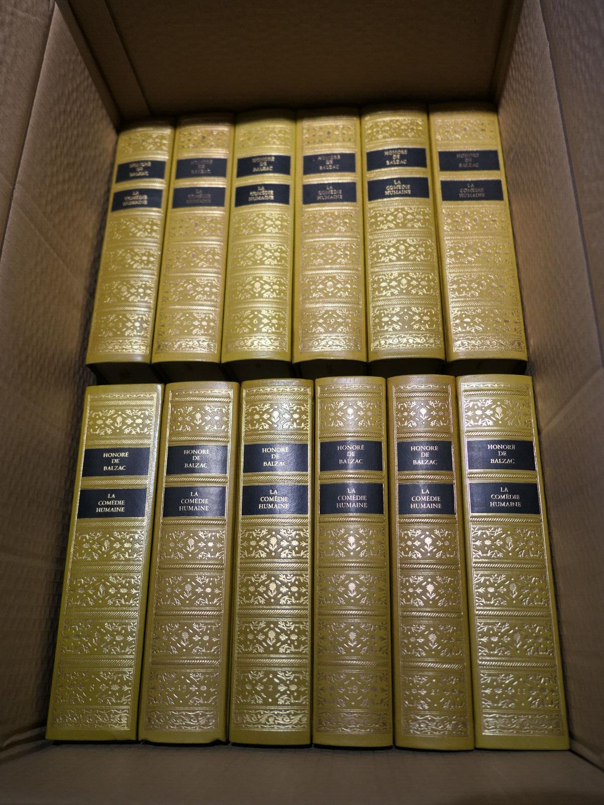 HONORE DE BALZAC / LA COMEDIE HUMAINE / LOT DE 18 VOLUMES / EDITIONS RENCONTRE
