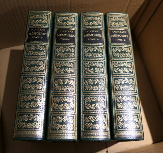 CONSTANT / MEMOIRES 4 TOMES / JEAN DE BONNOT 1969