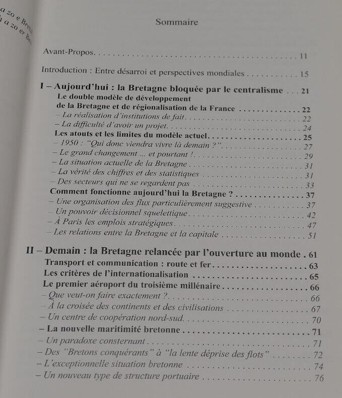 La Bretagne Au Coeur Du Monde Nouveau - Les Portes Du Large 2001 - Dédicace