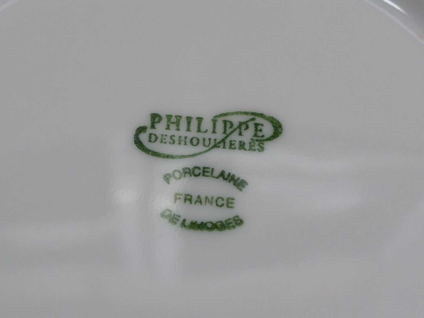Assiette À Dessert California Philippe Deshoulières Porcelaine - Lot de 7