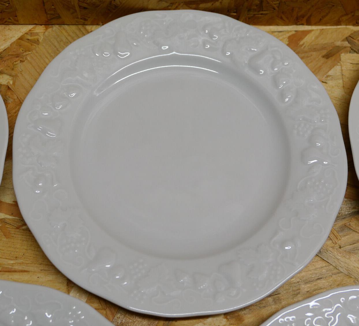 Assiette À Dessert California Philippe Deshoulières Porcelaine - Lot de 7