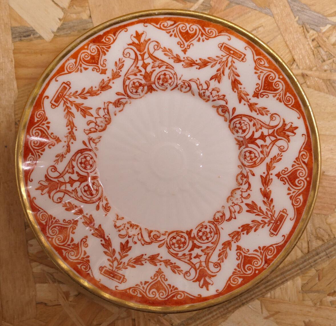 Rare Ensemble De 4 Tasses À Café Et Soucoupes WEDGWOOD Porcelaine Anglaise XIXe