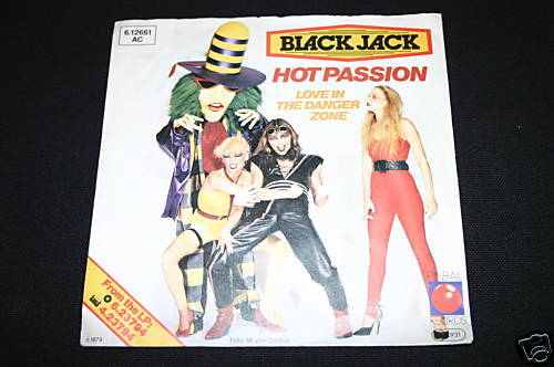 Black Jack   SP 45T   Hot passion   1979