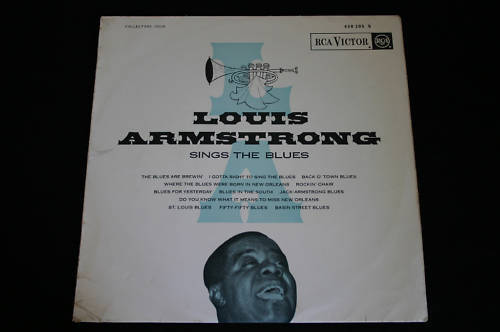 Louis Armstrong   LP 33T 12"   Sings the Blues