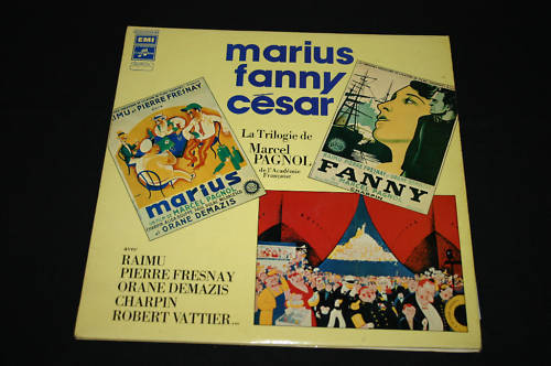 Marcel Pagnol   2 x LP 33T   Marius Fanny César   1974