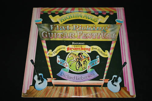 Flat Picking Guitar Festival  LP 33T  Richard Lieberson