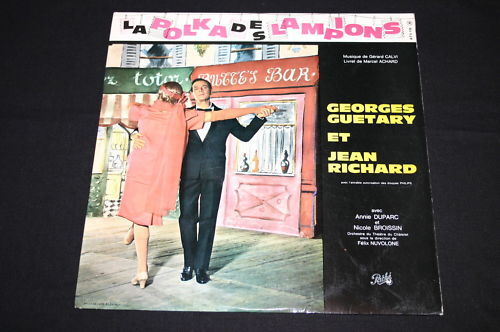 Georges Guetary Jean Richard  LP  La Polka des Lampions