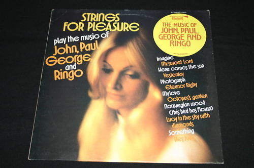 Strings for Pleasure   LP 33T 12"  Music of The Beatles