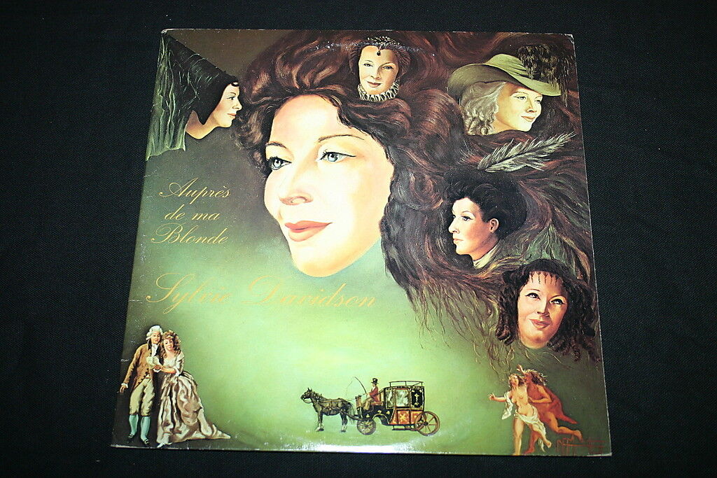 SYLVIE DAVIDSON   LP 33T 12"   AUPRES DE MA BLONDE