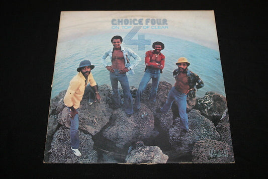 THE CHOICE FOUR   LP 33T 12"   ON TOP OF CLEAR