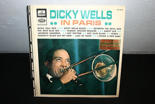 DICKY WELLS   LP 33T 12"   IN PARIS