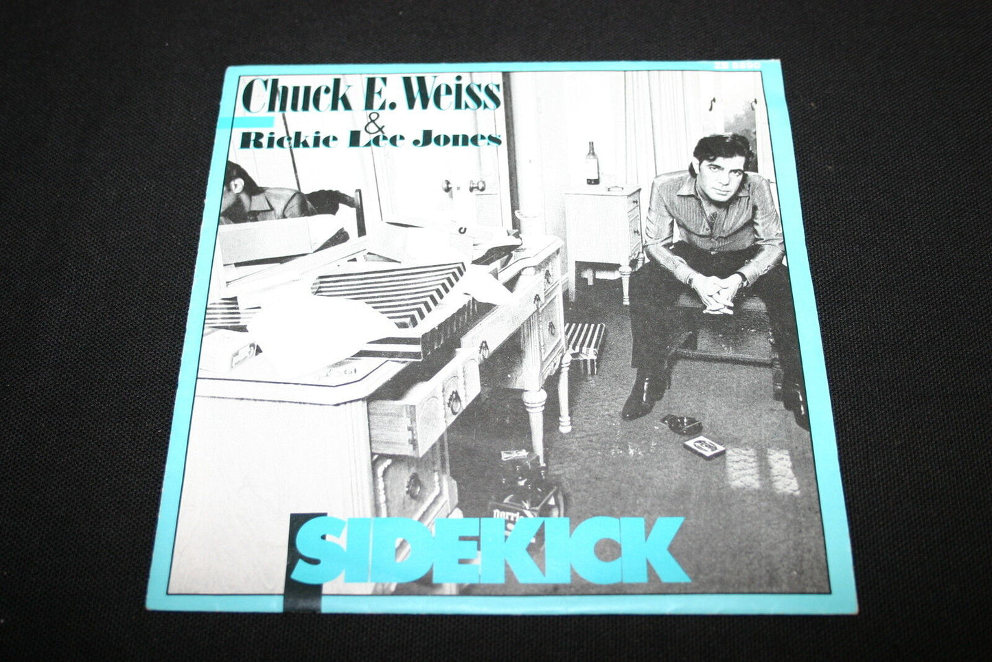 CHUCK E. WEISS & RICKIE LEE JONES   SP 45T 7"   SIDEKICK   1982