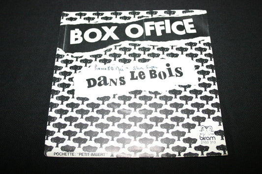 BOX OFFICE   SP 45T 7"   DANS LE BOIS   1980