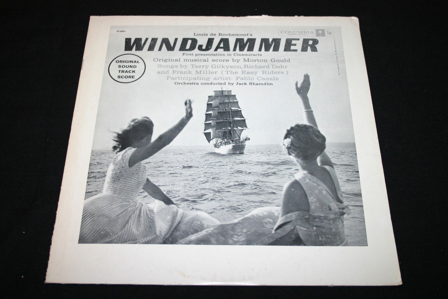 WINDJAMMER   LP 33T 12"   OST   COLUMBIA CS 8651