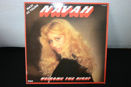 NAVAH   MAXI 45T 12"   WELCOME THE NIGHT   1983