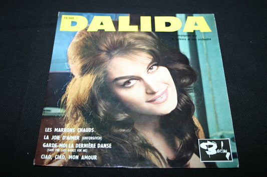DALIDA   EP 45T 7"   LES MARRONS CHAUDS