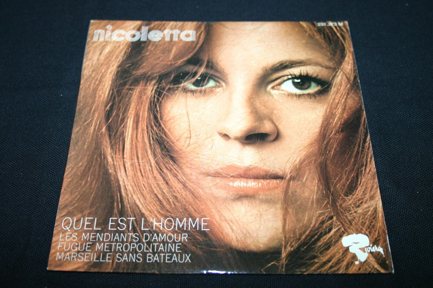 NICOLETTA   EP 45T 7"   QUEL EST L'HOMME