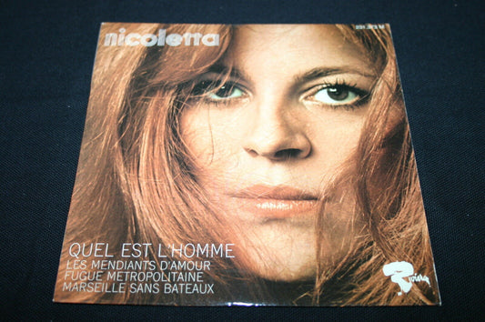 NICOLETTA   EP 45T 7"   QUEL EST L'HOMME