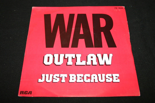 WAR   SP 45T 7"   OUTLAW