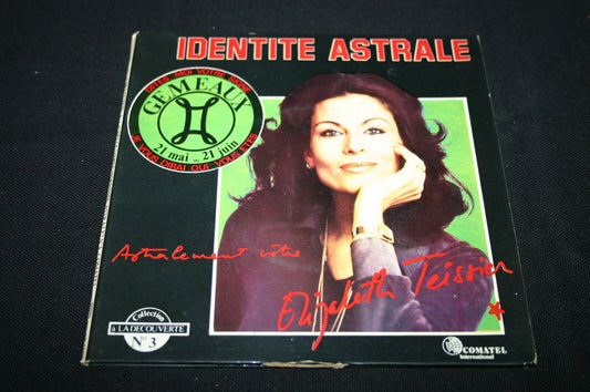 ELIZABETH TEISSIER   SP 45T 7"   IDENTITE ASTRALE   GEMEAUX