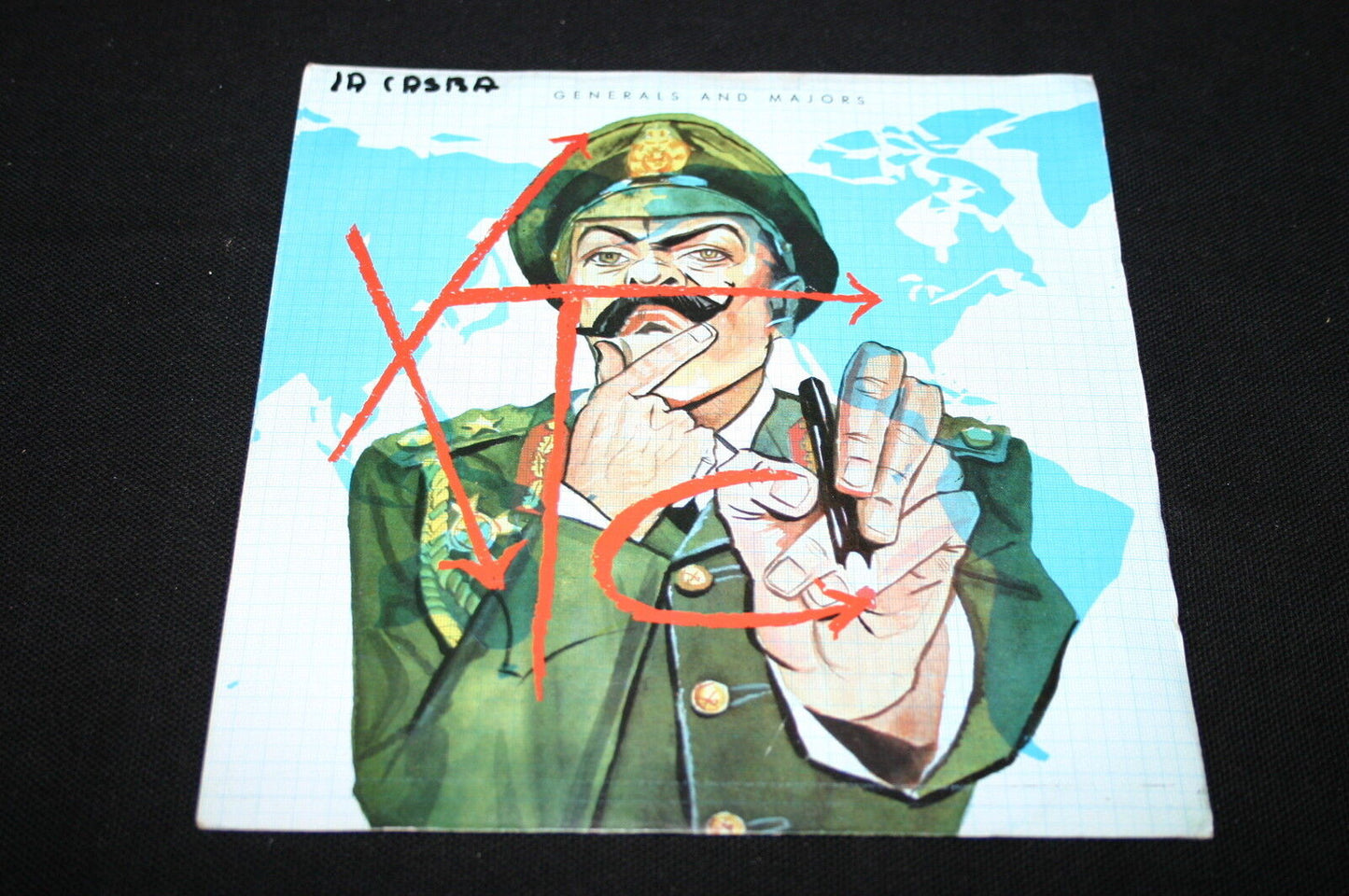 XTC   SP 45T 7"   GENERALS AND MAJORS   1980