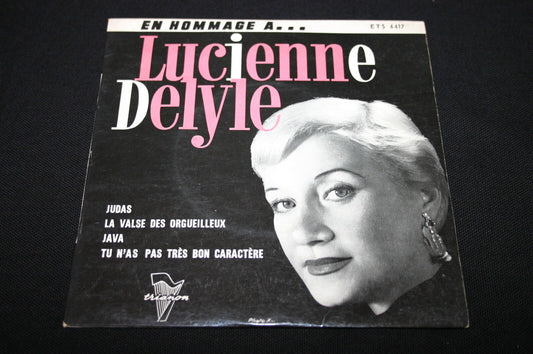 LUCIENNE DELYLE   EP 45T 7"   JUDAS