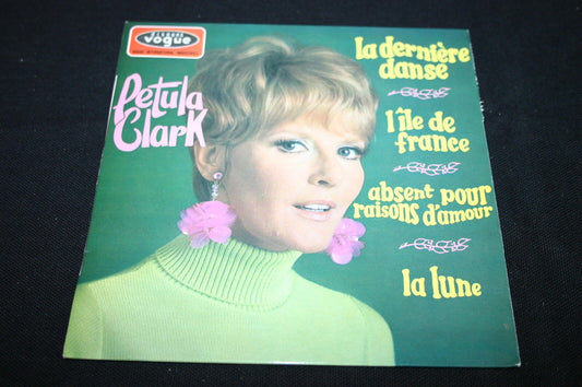 PETULA CLARK   EP 45T 7"   LA DERNIERE DANSE