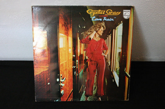 CRYSTAL GRASS with KRISTI B   LP 33T 12"   LOVE TRAIN