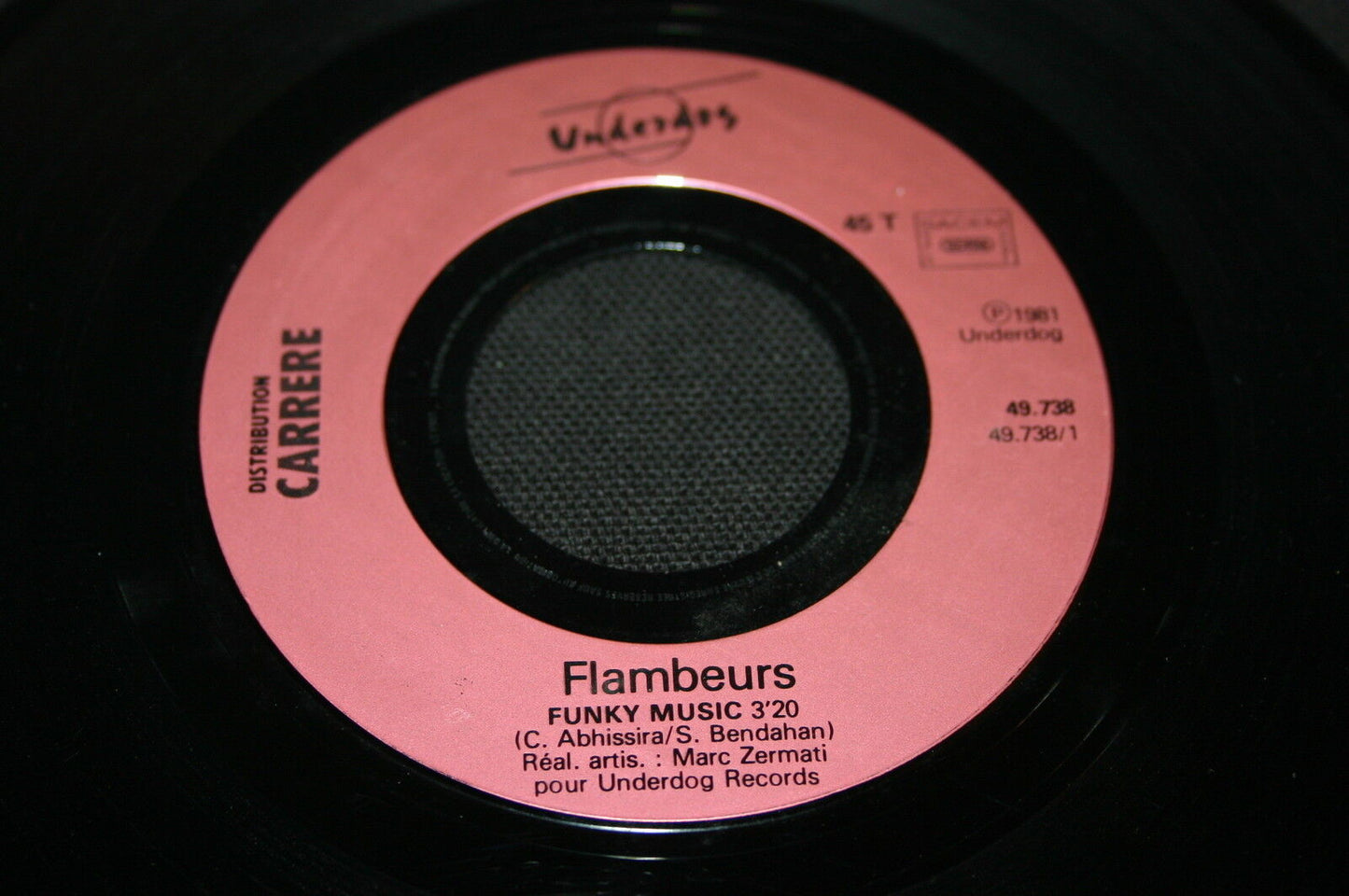 FLAMBEURS   SP 45T 7"   FUNKY MUSIC   1981