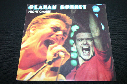 GRAHAM BONNET   SP 45T 7"   NIGHT GAMES   1981