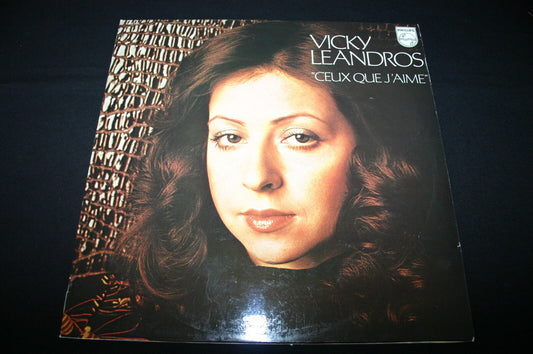VICKY LEANDROS   LP 33T 12"   CEUX QUE J'AIME   1973